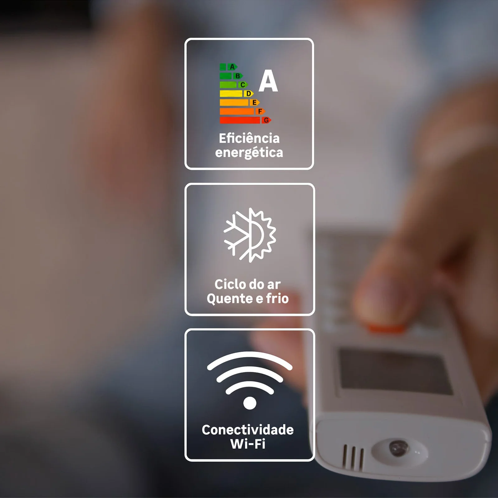 Ar Condicionado Split Inverter Quente e Frio 12000 BTUs com Wi-Fi 220V Eco Inverter III Wi-Fi Elgin - imagem 8