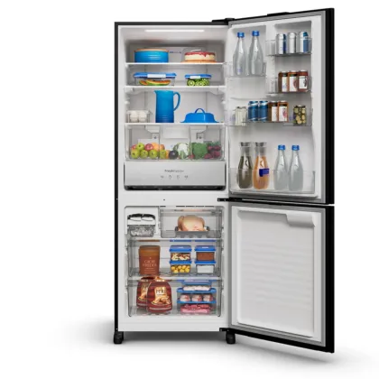 Geladeira Panasonic BB65 Espelhada Black Glass Inverse Frost Free 467 Litros Inverter NR-BB65GV7BC Bivolt - imagem 3