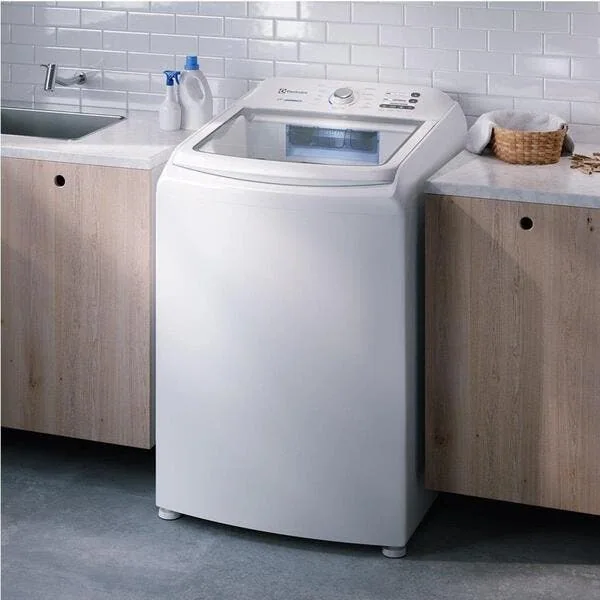 Máquina de Lavar Roupa 17kg Electrolux Branca com Cesto Inox 11 Programas e Jet Clean LED17 110V - imagem 2
