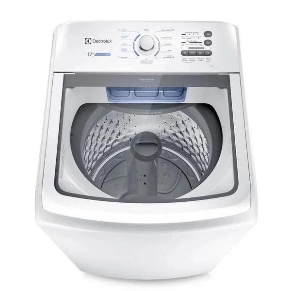 Máquina de Lavar Roupa 17kg Electrolux Branca com Cesto Inox 11 Programas e Jet Clean LED17 110V - imagem 4