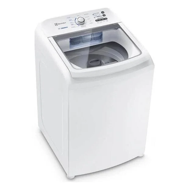 Máquina de Lavar Roupa 17kg Electrolux Branca com Cesto Inox 11 Programas e Jet Clean LED17 110V - imagem 3