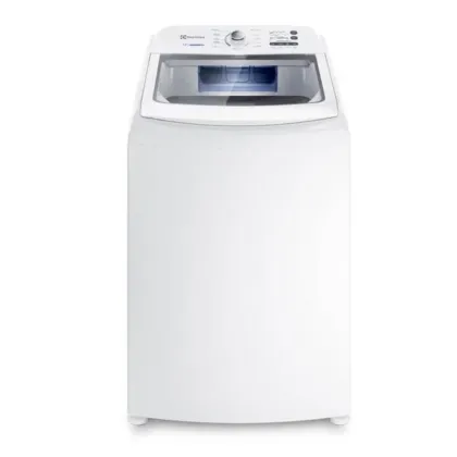 Máquina de Lavar Roupa 17kg Electrolux Branca com Cesto Inox 11 Programas e Jet Clean LED17 110V