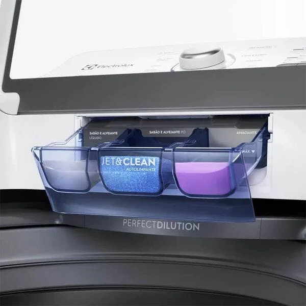 Máquina de Lavar Roupa 17kg Electrolux Branca com Cesto Inox 11 Programas e Jet Clean LED17 110V - imagem 8