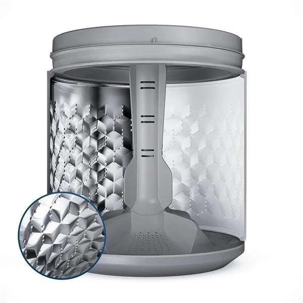 Máquina de Lavar Roupa 17kg Electrolux Branca com Cesto Inox 11 Programas e Jet Clean LED17 110V - imagem 9